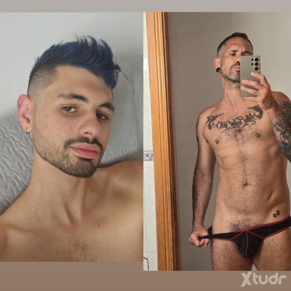 Xtudr - coupleNow: Pareja con gusto por el puppy play y otras prácticas del bdsm.