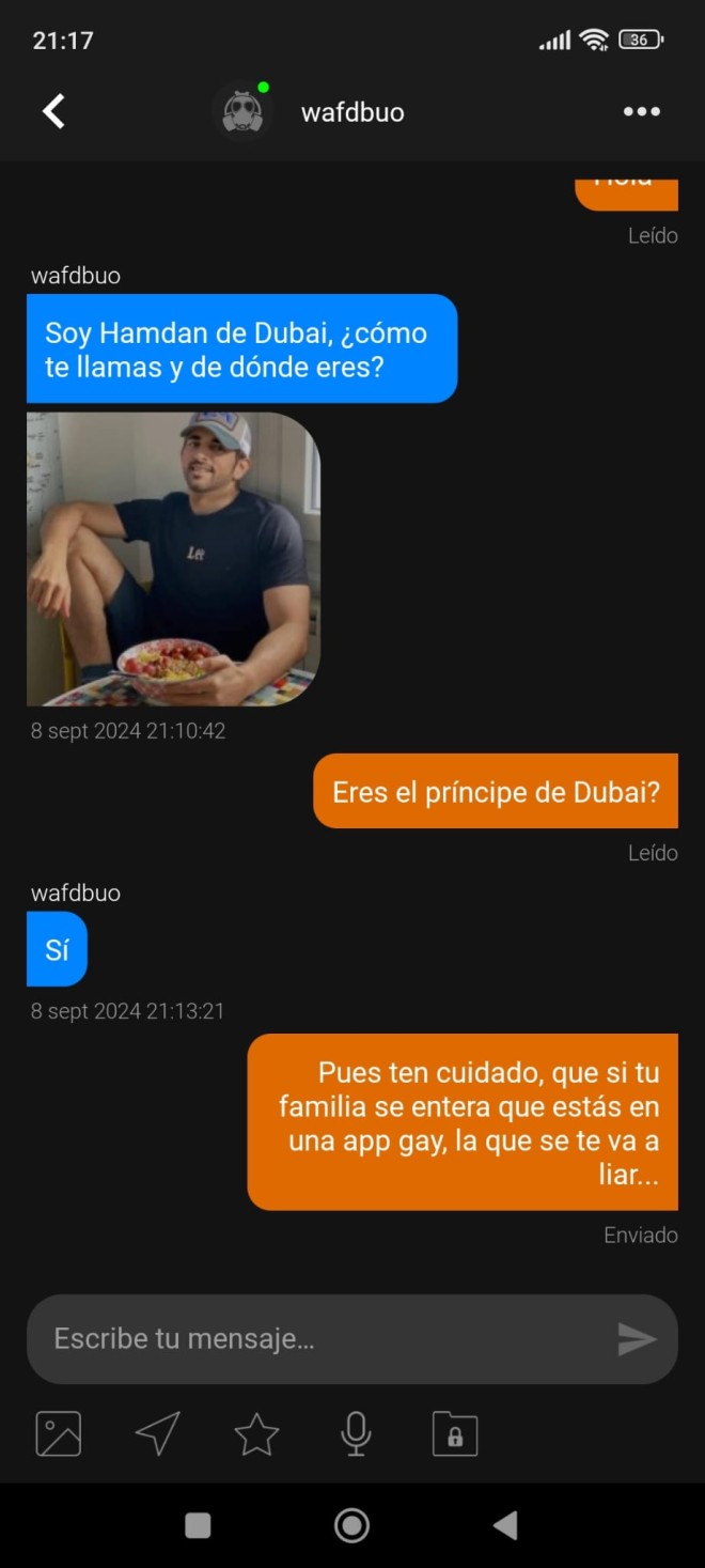 Xtudr - Perfiles falsos denunciar o exponer  Otra vez el principito.